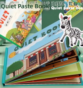 Educational Tear-and-Play Toy Book Children