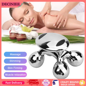 DECINIEE Multiple Function 4D Massage Roller Manual Face Massager Body Slimming Shaping Tool Wrinkle Remover Anti-Aging Massage Device
