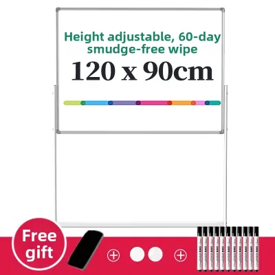 deli | Magnetic Dual-Side Writable Standing Whiteboard Portable