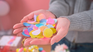 Kim Tuyến Giấy Trang Trí Tiệc Cưới Tiệc Sinh Nhật- Confetti Multi Color for Wedding Birthday Gender Reveal Party CTDT34