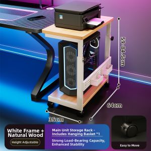 WUBUWEI | Extendable Mobile Home Storage Cart
