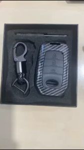 Case Carbon Smartkey Cover Key Kunci Toyota Fortuner - 7113