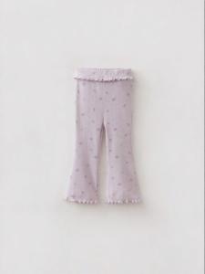 Marc&Janie | Floral Full Girls Elastic Flared Leggings Pants Autumn Style