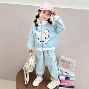 Cartoon Kurokos Uniform Set Childrens Sport Two-Piece Spring Autumn Trendy Kids Medium Small Casual Outfit Sweatshirt Pants