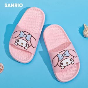 Adorable Hello Kitty Childrens Slippers Soft Bottom Anti-Slip Baby Sandals Summer Cotton Slippers for Girls Cartoon Design