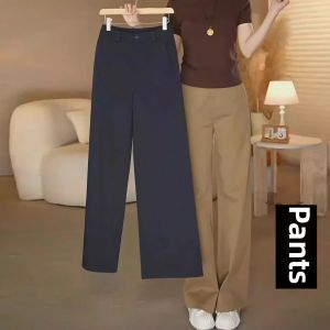 XIANGHOUMINCHU | Slimming High Waist Spring Autumn Casual Pants