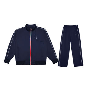 Xuperman Sportswear Long Sleeve Stand Collar Set for Men And Women Slimming Fashionable Casual Clothing Winter Collection