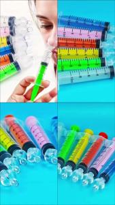 7-Piece Portable Nasal and Ear Cleaner Set - Adult Nasal and Ear Irrigation Kit for Travel Portable Gift Manual Flushing for A