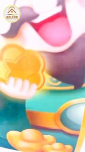 Bảng quét mã QR thanh toán để bàn đẹp may mắn tài lộc cute