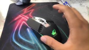 Chuột chuyên Game không dây pin sạc FreeWolf X5 không dây - Led 7 màu tự chuyển