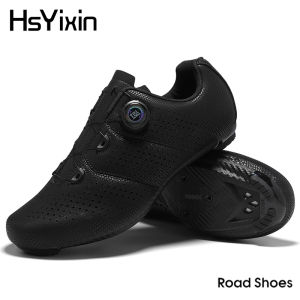 Professional Cycling Sport Cycling Shoes HsYixin Road Bike Shoes Mountain Bike Riding Shoes Flat MTB Road Bike Riding Shoes