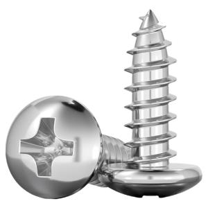TIANZHUOJINSHU | GB 316 Stainless Steel Cross-Head Extended Head Large Head Wood Thread Screws