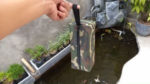 Promo tas alat perkakas rumah tangga  alat tulis  kake up  kesehatan tas mungil tas wnita hand bag tas tenteng  tas penyimpan peralatan kamar mandi uk 10cmx10cmx25cm