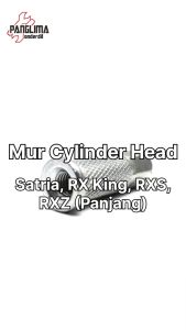 Mur Cylinder Head Satria 2 Tak-Kebo-Lumba-LSCM Malaysia-120-R-Ru & RX King-RXKing-RXK & RXS-RX S & RXZ-RX Z Block-Blok Silinder Head-Nanas 8x41.3 Panjang