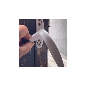 tay cài cửa nhôm không đệm vát. được đúc nguyên khối chắc chắn.lắp cho hệ nhôm vát cạnh-CA666