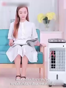 AIR COOLER 10L พัดลมไอเย็น 3000BTU เคลื่อนปรับอากาศเคลื่อนที่ ระบายความร้อนอย่างมีประสิทธิภาพ เครื่องทำความเย็นอากาศ