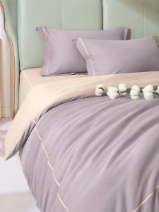 Boyang Home Textile | High-Quality Thick Flannel Long Staple Cotton Bedding Set 4PCS