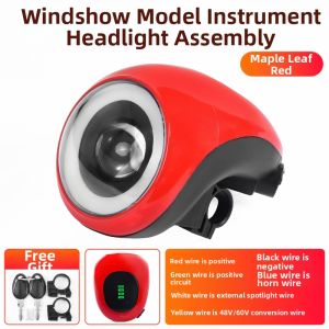 Electric Vehicle Combination Kit Display Bell Meter Headlight LED