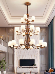 MINGRU | Villa Chandelier for Staircase and High Ceiling