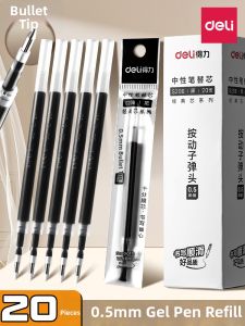 deli | Quick-dry High-capacity Refillable Pen Core 0.5mm