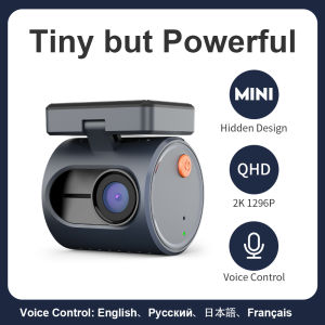 KAWA MINI 3 Tiny Dash Cam For Car Camera DVR Video Recorder 1296P Voice Control WDR/3D DNR Super Night Vision WiFi APP 2024New