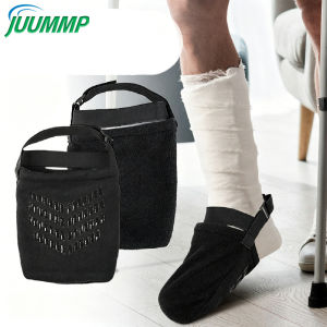 1/2PCS Fleece Half Palm Foot Sleeve for Cast Toe Anti-Wear Shock Absorber Windproof Warm Foot Cover for Cast Wearers & Cycling