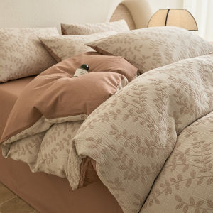 MINGSHA | Luxurious High-Quality All-Cotton Double Layered Bed Set