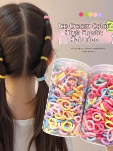 Gentle & Elastic Towel Hair Tie for Child