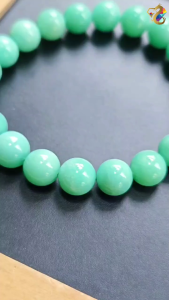 Collection Ceiling Grade Chrysoprase Australia Jade Bracelet