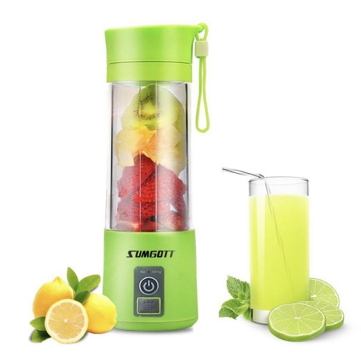 ( BISA COD ) PROMO BLENDER JUICER PORTABLE DENGAN 4 MATA PISAU
