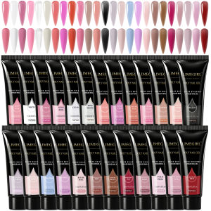 limegirl | LIMEGIRL 25Colors Poly Extension Nail Gel For Nails Art Acrylic Manicure Design UV Varnishes Semi Permanent Quick Extension Gel