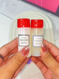 Coating Clay Varnish Kerajinan Decoupage Glossy Matte Doff Finishing Clay Non Yellowing Tidak Menguning Varnish Clay Varnish Matte Varnish Glossy Varnish Doff Tas Clutch Tanah Liat Kanvas Kaca Botol Gerabah Aman Grosir Prakarya Malang