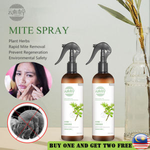 【Buy 1 get 2】Mite removal spray 500ML Mite Killer mite remover Bed Bug& Dust Mite Spray control clothing bedding mite removal no-rinse fast-drying home mite remover 云南本草青花椒除螨喷雾剂