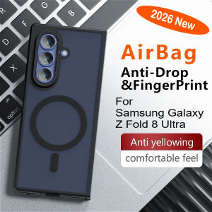 For Magsafe Magnetic Skin Feel Cases for Samsung Galaxy Z Fold 8 Ultra Wide 7 6 5 4 Shockproof Matte Back Clear Protective Cover