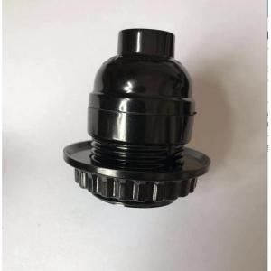 XIXIANGZI | Black Bakelite E26-E27 Screw Socket Pull Chain Lamp Holder for Home