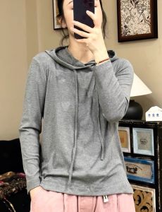 Hooded Stylish Slimming Lightweight Sweatshirt