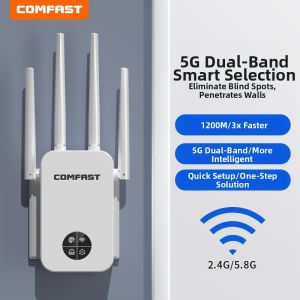 Comfast | Whole House Coverage WiFi Range Extender Router 80 cubic meters