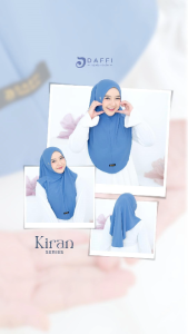 Daffi Hijab KIRAN Jilbab Instan Non Ped Terbaru 2024