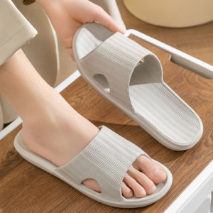 Mens Anti-Slip Breathable Slippers Outdoor Wear-Resistant Home Bathing Special Use odor-Controlling Slip-On Summer Sandals