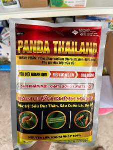 Thuốc trừ sâu PANDA THÁI LAN thiosultap 95% Đặc trị Sâu Cuốn Lá Sâu Đục Thân Bọ Trĩ 180g pha 200lít
