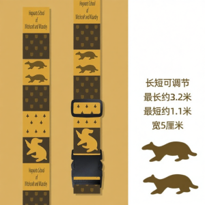 Explosive Proof Luggage Strap Cross Or Parallel Buckle Bag Fixing Rope for Travel Check-In Baggage Cartoon Design