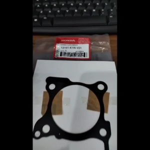 ORIMOTO-GASKET PAKING BLOK MESIN CYLINDER PCX STYLO VARIO 160 HONDA 12191-K1N-V01 ORIGINAL