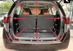 Rear Trunk Rubber Seal for Toyota Innova 2016-2023 Fit 2016 2017 2018 2019 2020 2021 2022 2023 Models