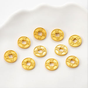 Handmade DIY Sand Gold Accessories Lucky Five Emperor Coins Bracelet Ankle Chain Red Rope Threshold Crossing Fashion Jewelry