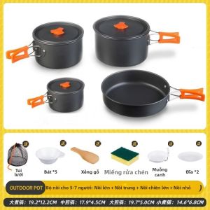 Jiaxun | Bộ Dụng Cụ Nấu Ăn Dã Ngoại Di Động