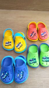 Sandal Anak Baim Laki Cowok Cewek Perempuan Anak-anak Sendal Slop Bayi Balita Karakter Tayo Umur Usia 6 bulan 2 3 4 5 Tahun