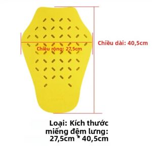 Xe Máy Lưng Bảo Vệ Áo Lắp Giáp Đi Xe Máy Bảo Vệ Cột Sống Chống Rơi Chống Sốc Xốp Lót Vỏ PP