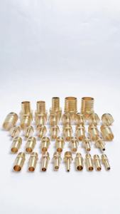 Nối Đuôi Chuột Béc Ren Ngoài 9.6 13 17 21 27 Đuôi Chuột Cắm Ống Mềm Phi 6 8 10 12 14 16 18 20mm