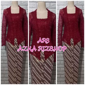 set kebaya akad nikah kebaya pesta kitubaru kebaya wisuda kutubaru kebaya brukat TERBARU