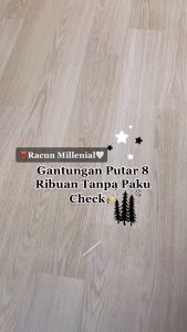JA GANTUNGAN TEMPEL DINDING 6 KAIT PUTAR 360Derajat / GANTUNGAN HOOK PUTAR MULTIFUNGSI
